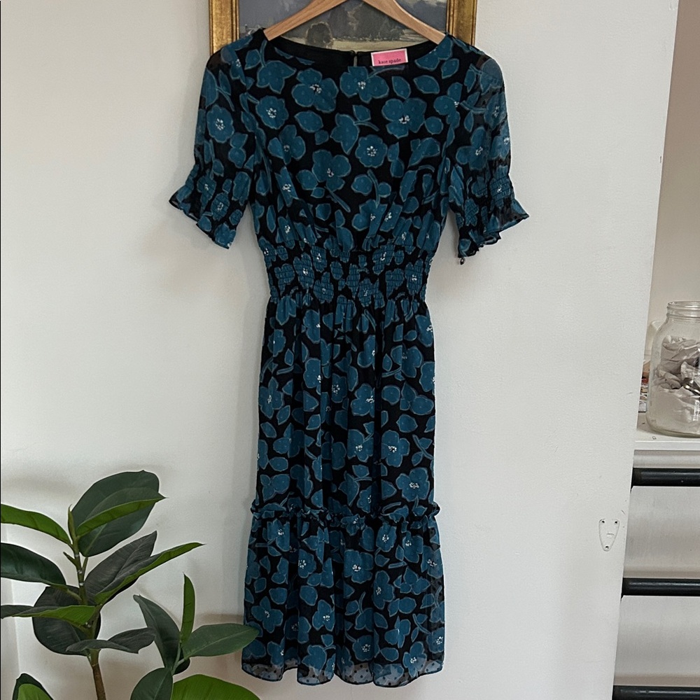 Floral Blue Dress, Kate Spade